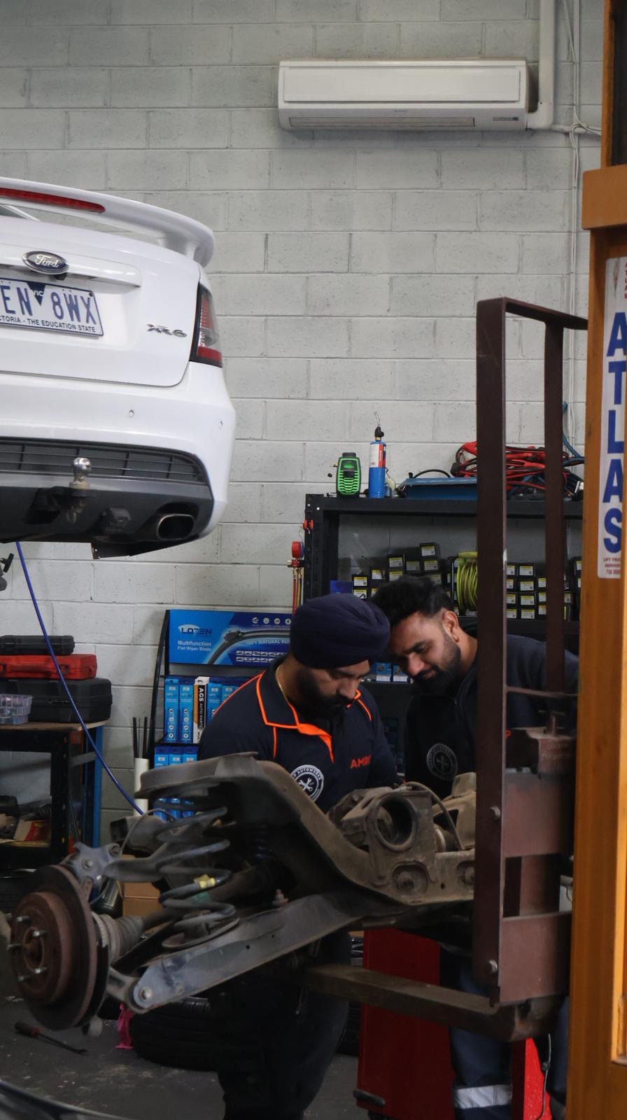 Rear Axle & Brake Assembly Service